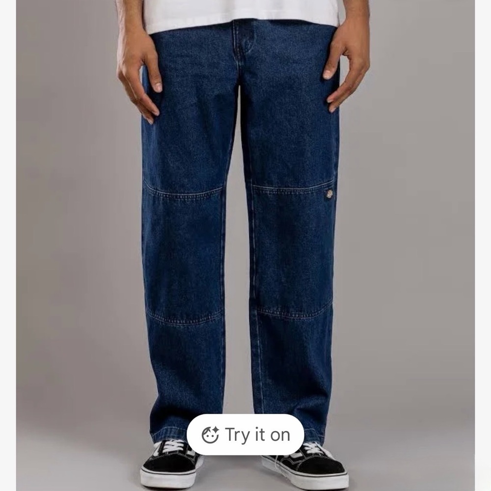 NWT Dickies Men's skate double knee Denim Pant